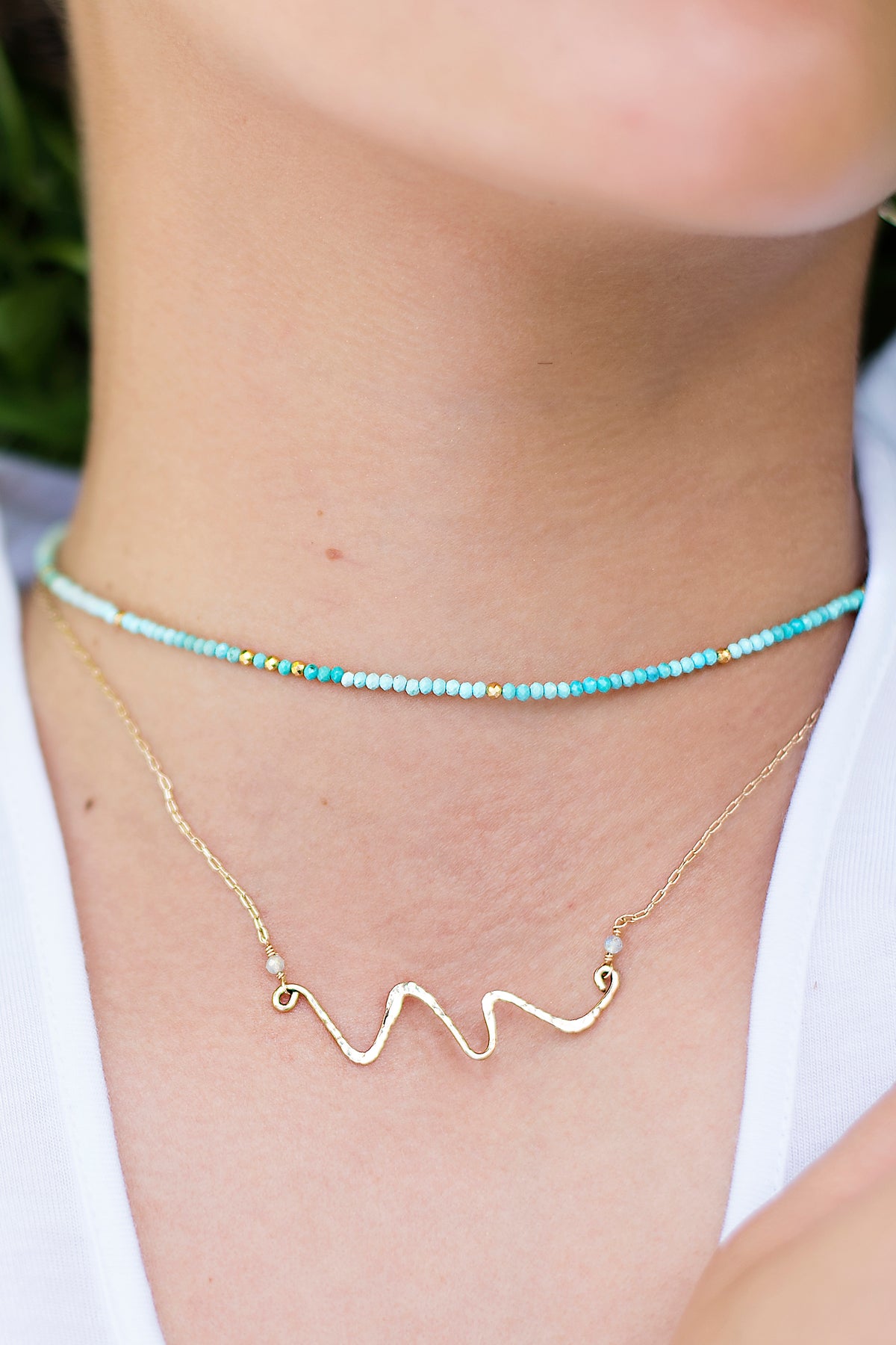Turquoise Ombre Necklace