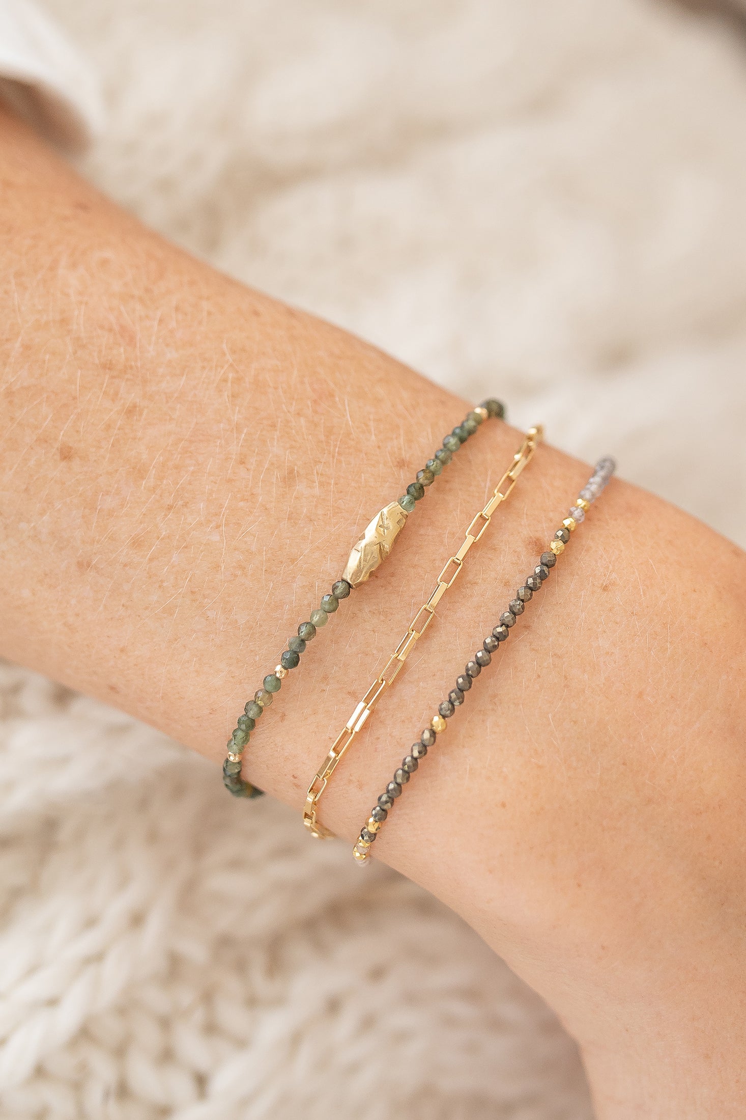 Green Tourmaline Lively Bracelet