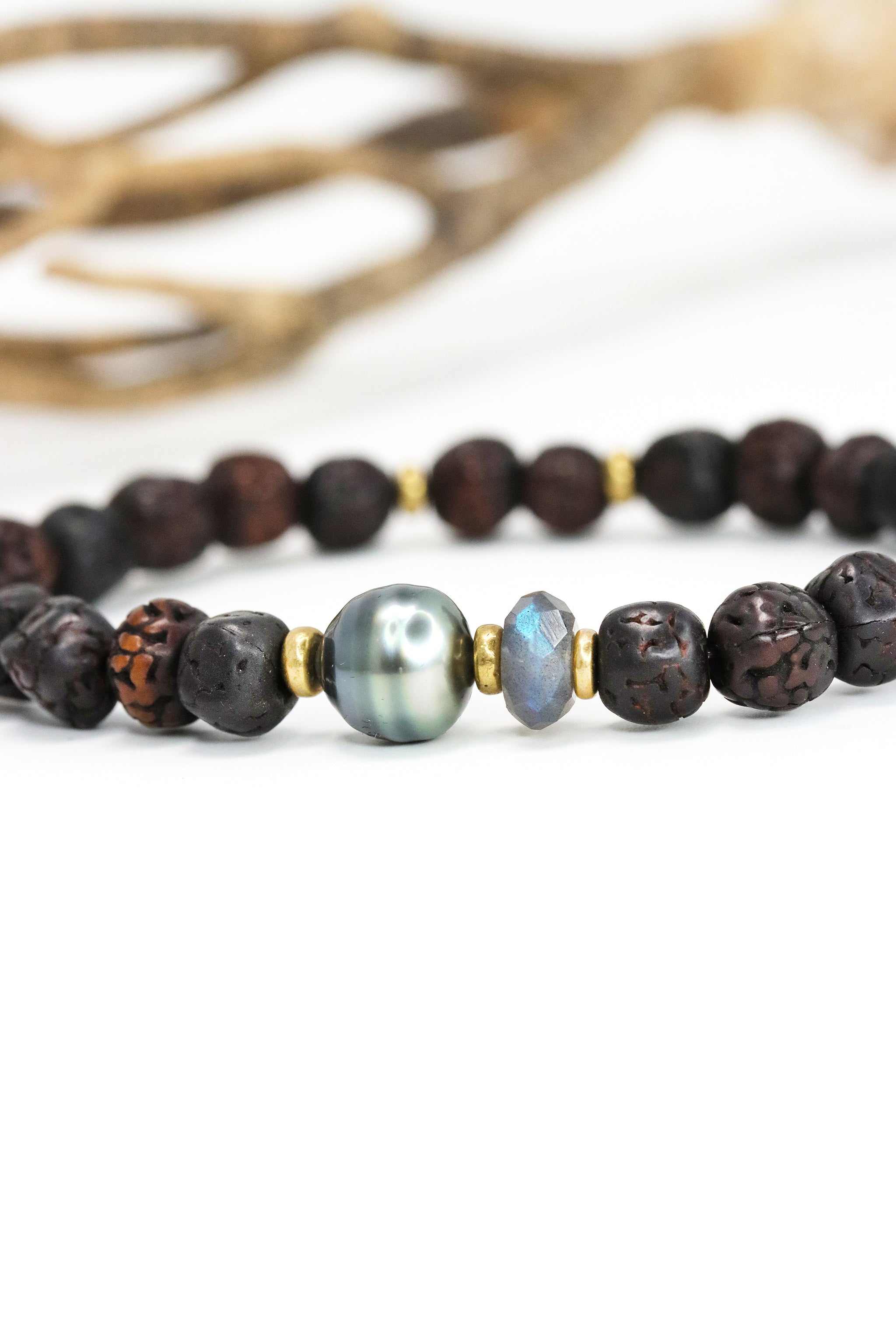 Labradorite Sigma Bracelet - Mickey Lynn