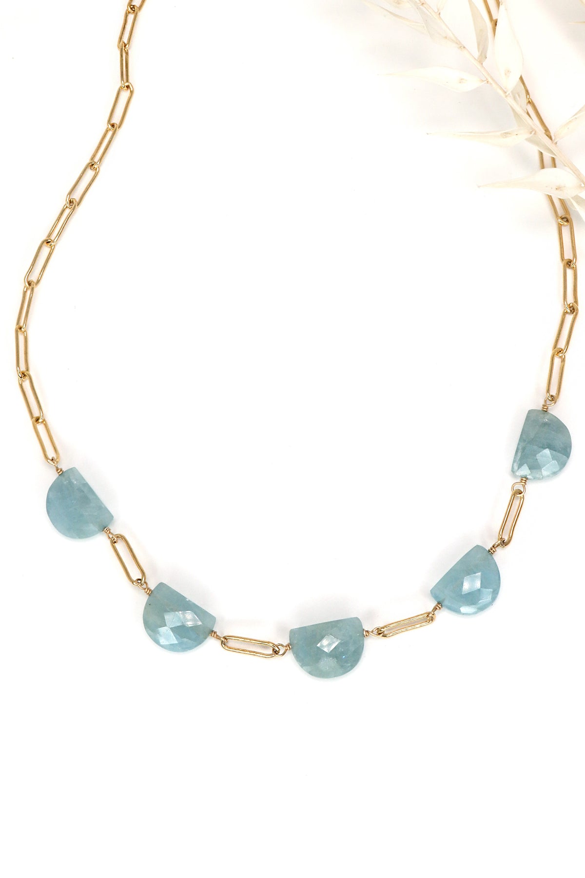 Aquamarine Intermezzo necklace
