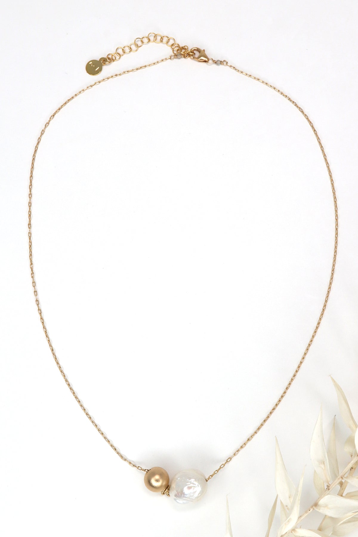 Freshwater Pearl Prana Necklace