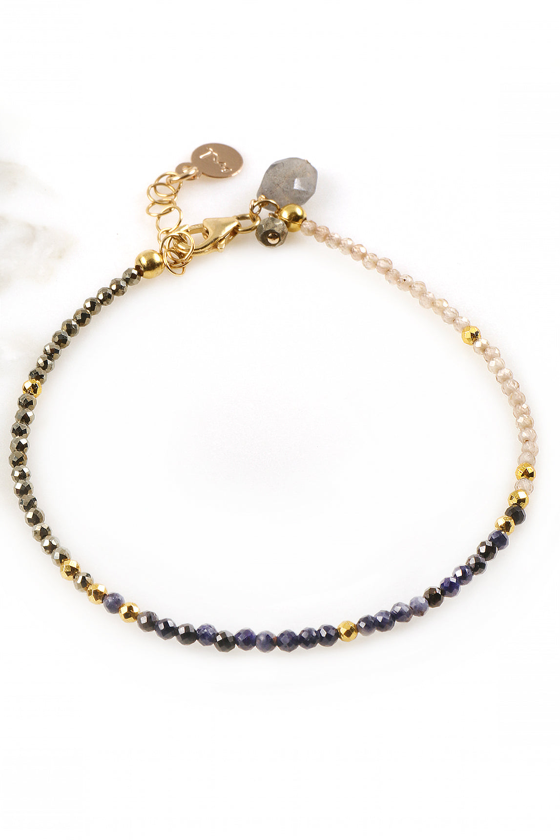 Sapphire Charm Bracelet