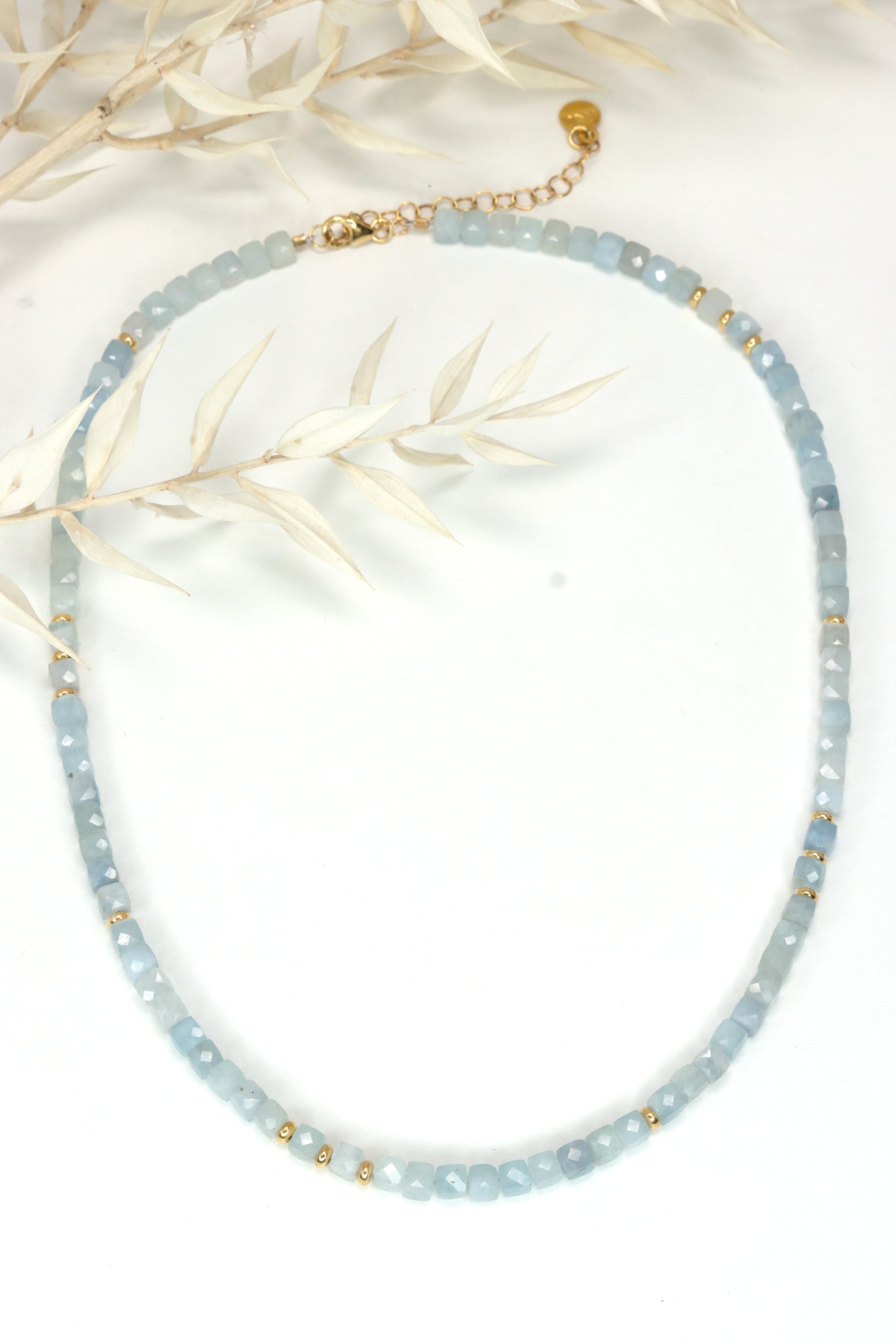 Aquamarine Calliope Necklace