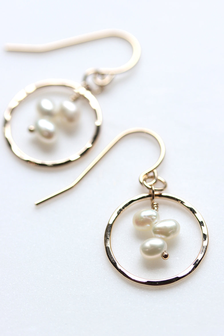 Pearl Posy Earrings